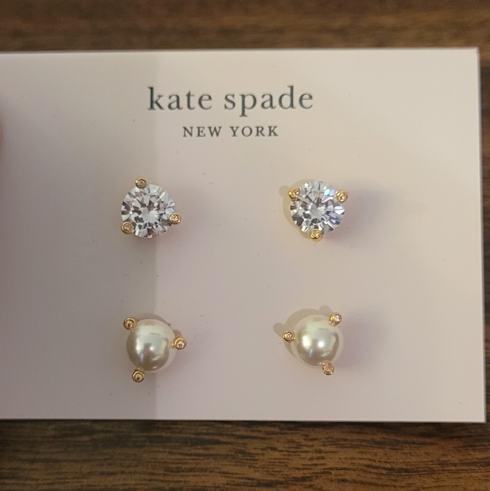Kate Spade New York Womens Rise and Shine 2 Piece Stud Earring Set